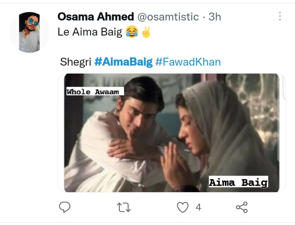 Twitter Users Hilarious Jibes at Aima Baig's Recent Scandal