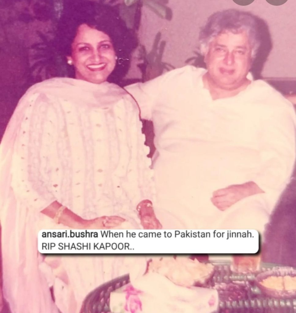 Bushra Ansari Talks About Her Meeting With Bollywood Veteran Shashi Kapoor