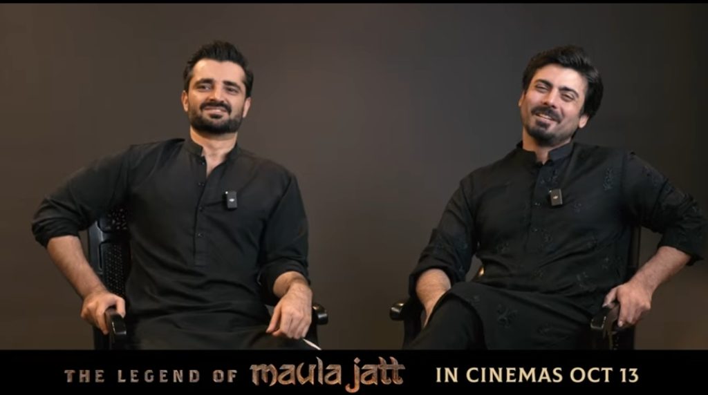 Fawad Khan & Hamza Ali Abbasi First Fun Interview Together for Maula Jatt