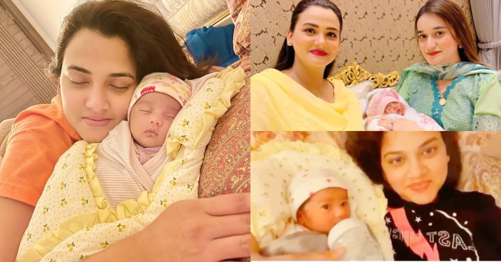 Kiran Tabeir’s Latest Adorable Clicks With Her Newly Born Daughter