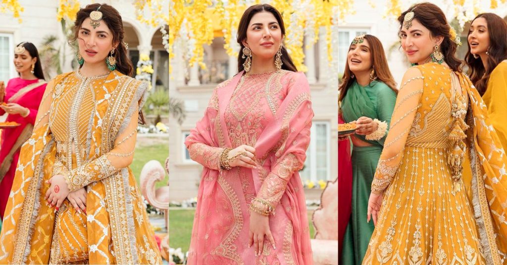 Naimal Khawar Exudes Elegance In Afrozeh's Latest Wedding Formal Collection