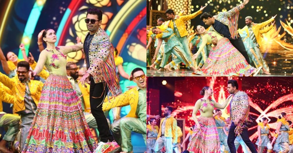 Hania Amir And Farhan Saeed Set The Stage On Fire At HUM Awards