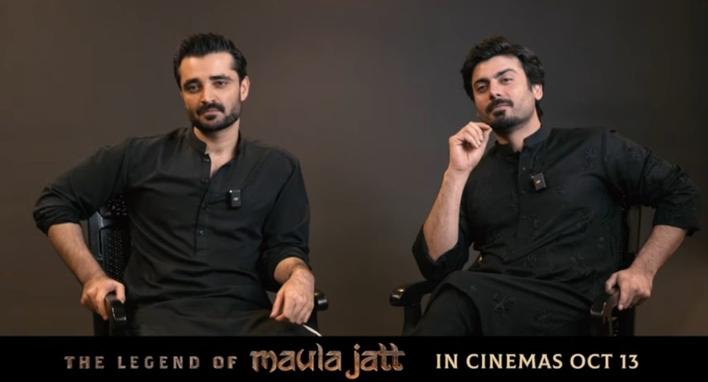 Fawad Khan & Hamza Ali Abbasi First Fun Interview Together for Maula Jatt