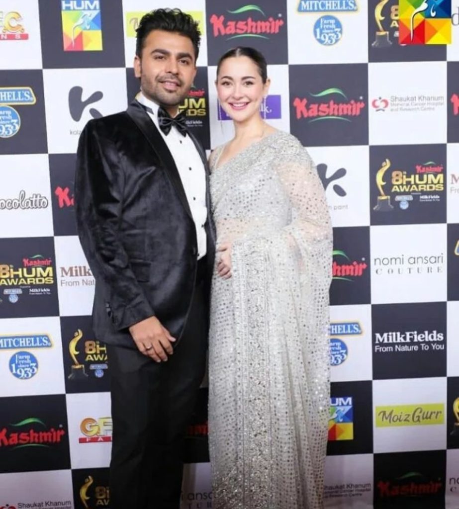 Pakistani Celebrities Pictures From 8th Hum Awards Red Carpet