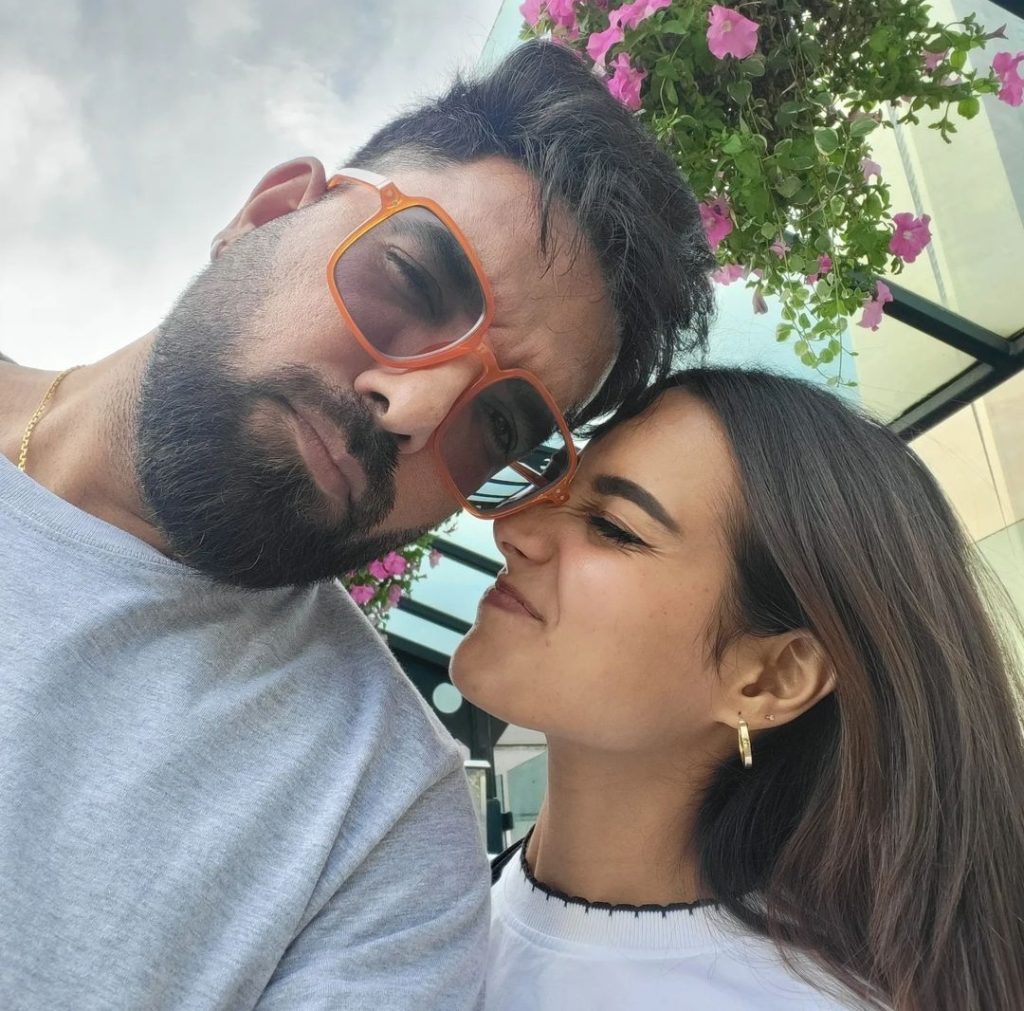 Iqra Aziz and Yasir Hussain Recent Pictures from Canada