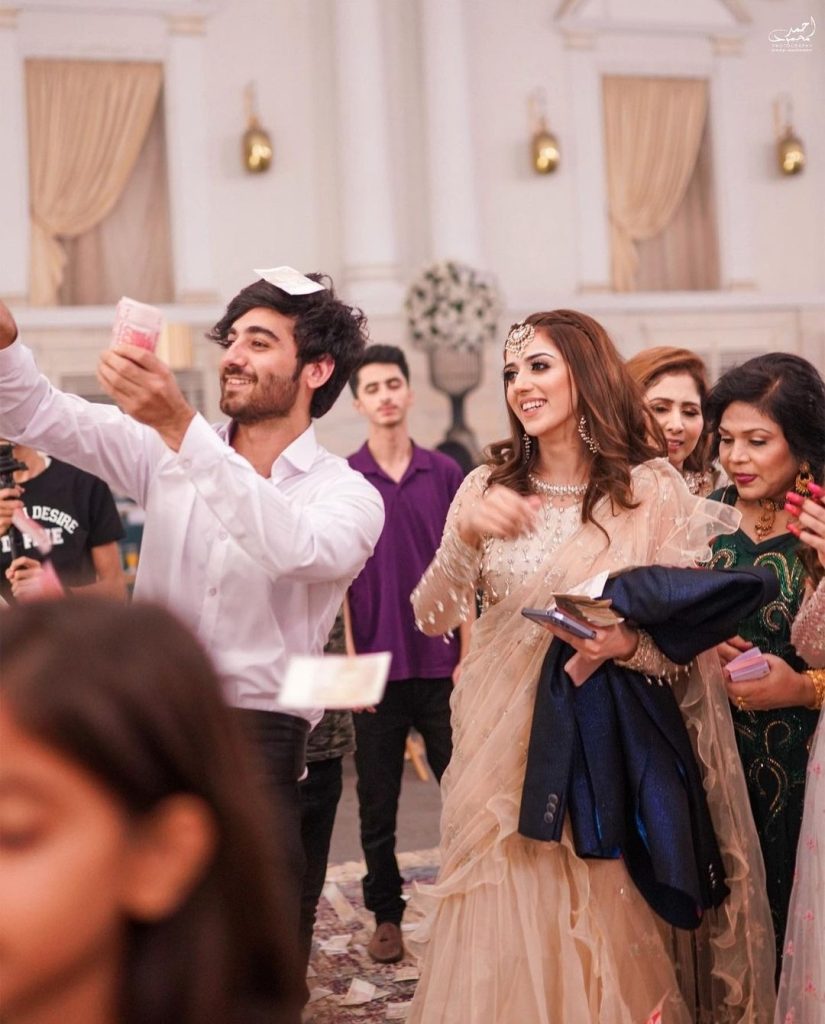 Jannat Mirza Adorable Pictures with Beau from Sister's Engagement