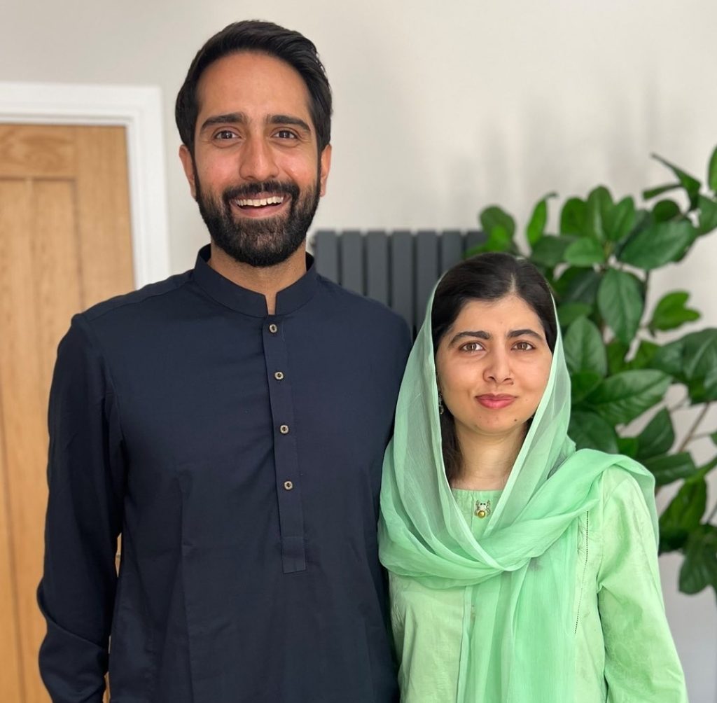 New Adorable Pictures of Malala Yousafzai With Her Husband