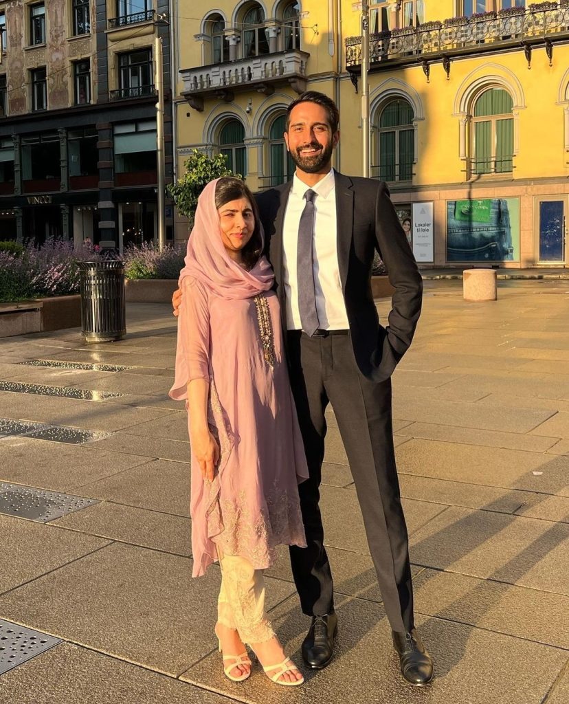 New Adorable Pictures of Malala Yousafzai With Her Husband