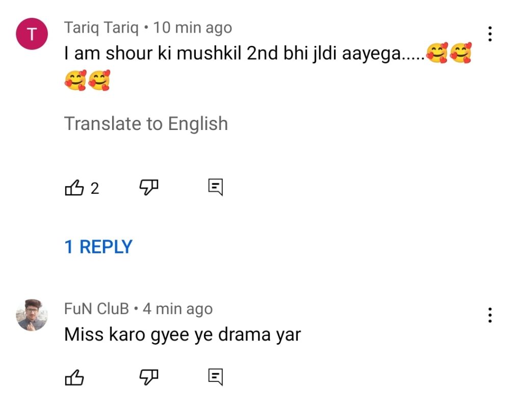 Drama Serial Mushkil Last Episode Public Reaction