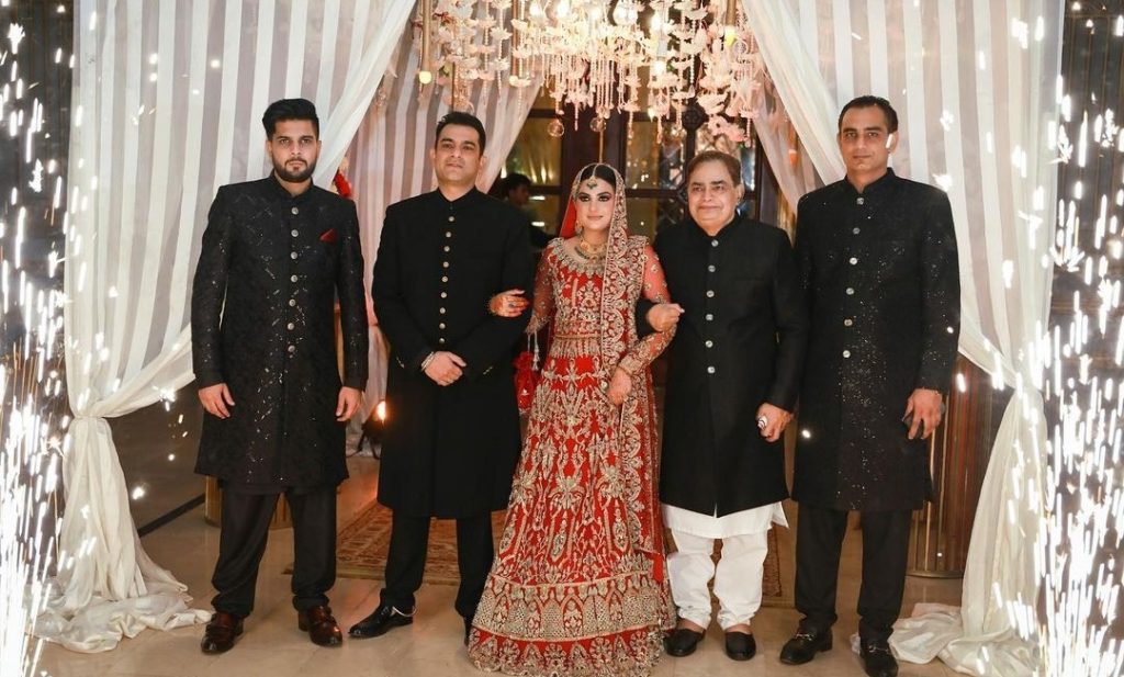 Nadia Afgan Shares Pictures From Sarmad Khoosat's Sister Wedding