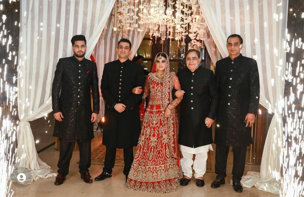 Nadia Afgan Shares Pictures From Sarmad Khoosat's Sister Wedding