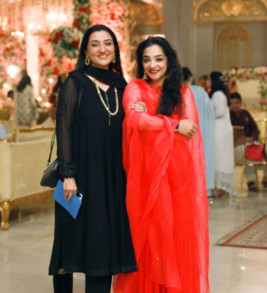 Nadia Afgan Shares Pictures From Sarmad Khoosat's Sister Wedding