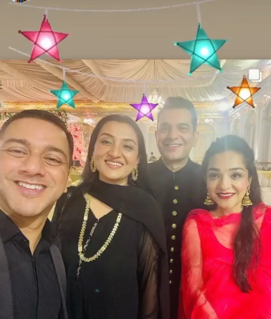 Nadia Afgan Shares Pictures From Sarmad Khoosat's Sister Wedding