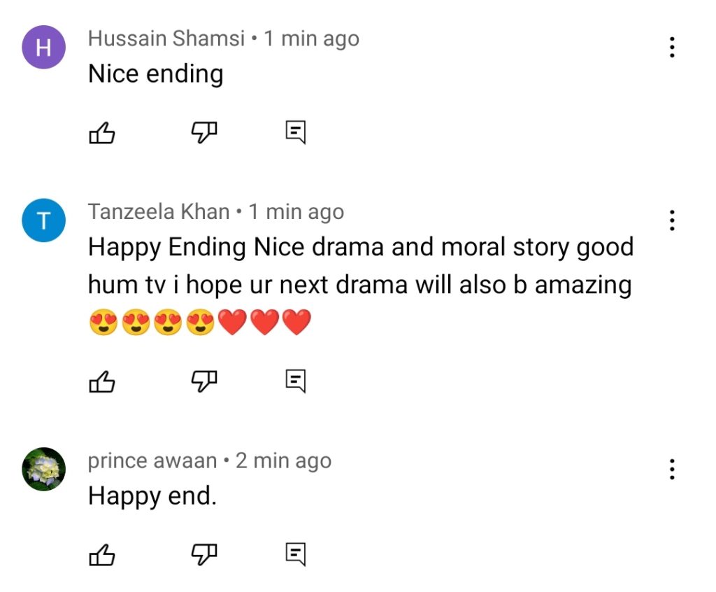 Drama Serial Pehchan Last Episode Public Reaction