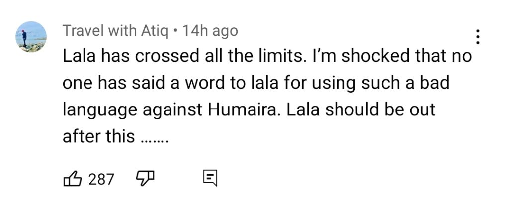 Heavy Public Criticism on Rauf Lala After He Insulted Humaira In Tamasha