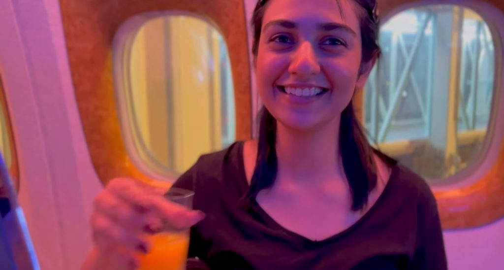 Sarah Khan & Falak Shabir Share Flight Vlog With Fans