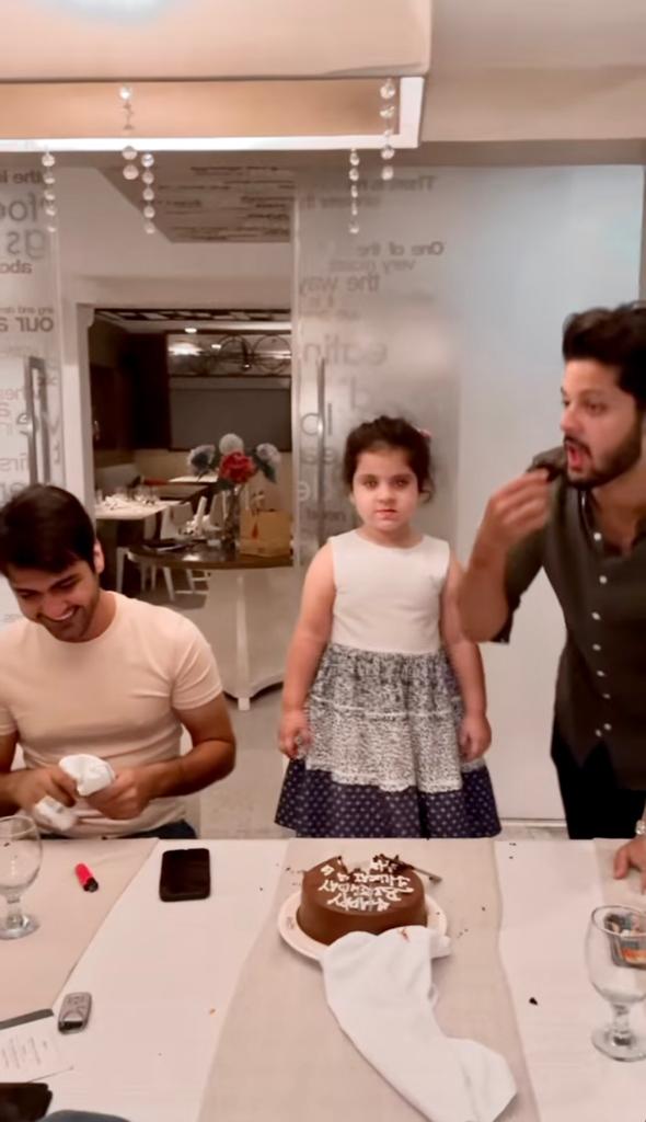 Aiman And Minal Celebrate Twin Brothers Birthday