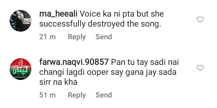 People Not Impressed By Alizeh Shah's Singing Attempt