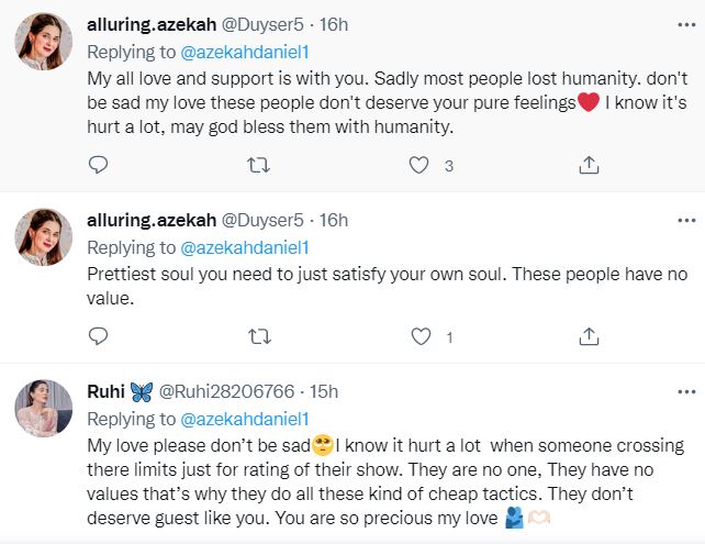Azekah Daniel Walked Out Of A Talk Show Crying