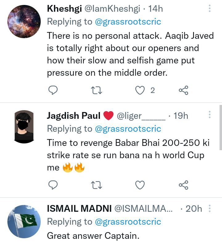Babar Azam Hits Back At Aqib Javed With Angry Response