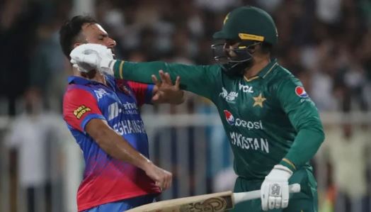 Afghanistan’s Bowler Extends Apology To Pakistani Cricketer Asif Ali