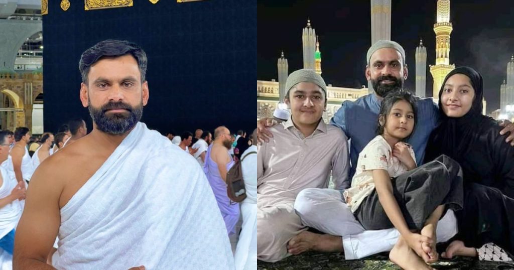 Mohammad Hafeez Performs Umrah With Family