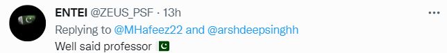 Hafeez’s Positive Statement Regarding Indian Cricketer Arshdeep Wins Internet