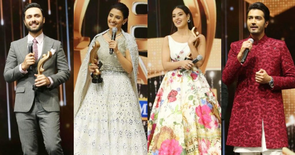 Netizens Hint At Repetition Of Dresses By Mahira & Hania in Hum Awards