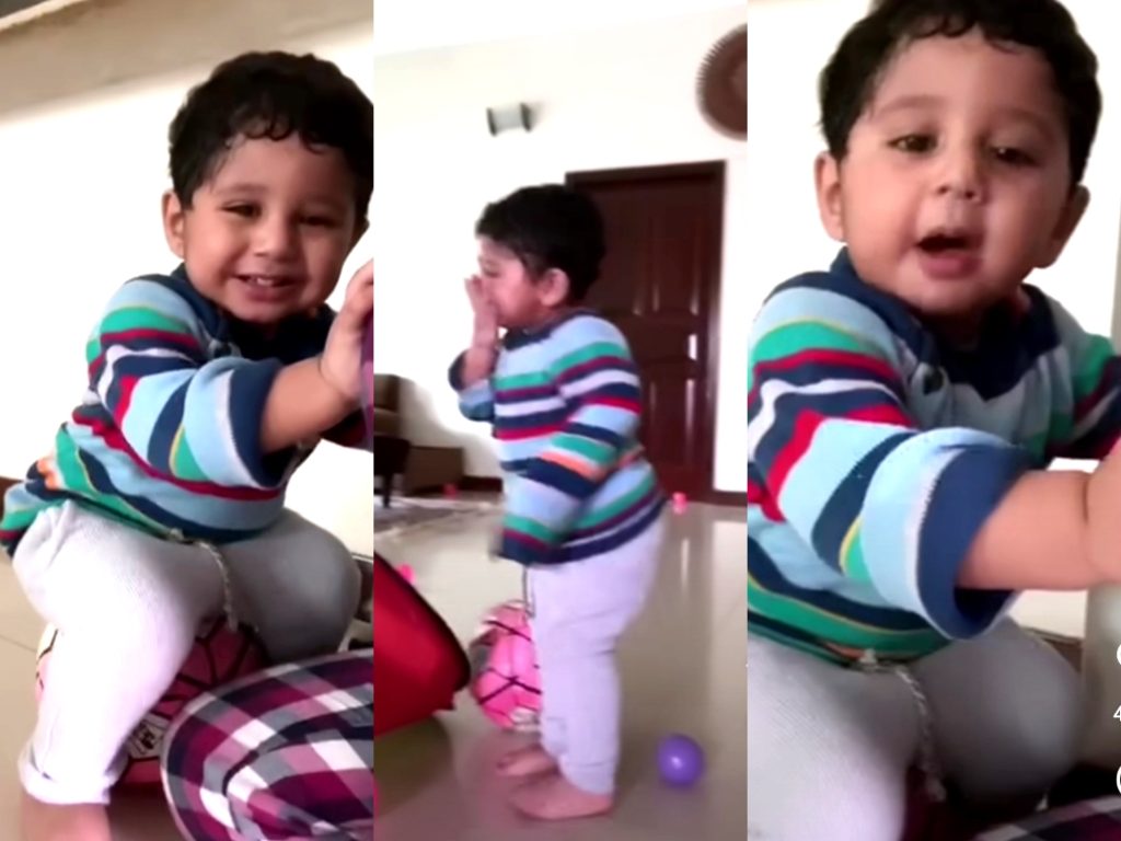 Beautiful Video of Imran Ashraf Son Shared By Kiran Ishfaque