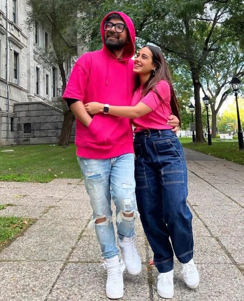 Iqra Aziz and Yasir Hussain Recent Pictures from Canada