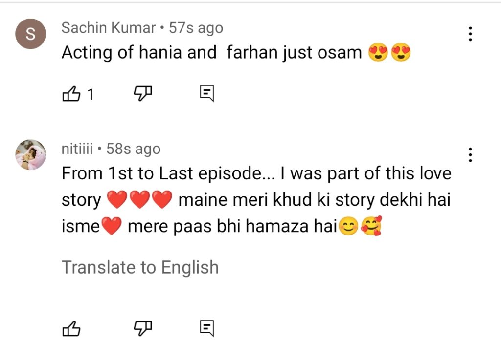 Mere Humsafar Last Episode Public Reaction