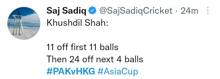 Khushdil Shah Wins Hearts With Four 6s In One Over