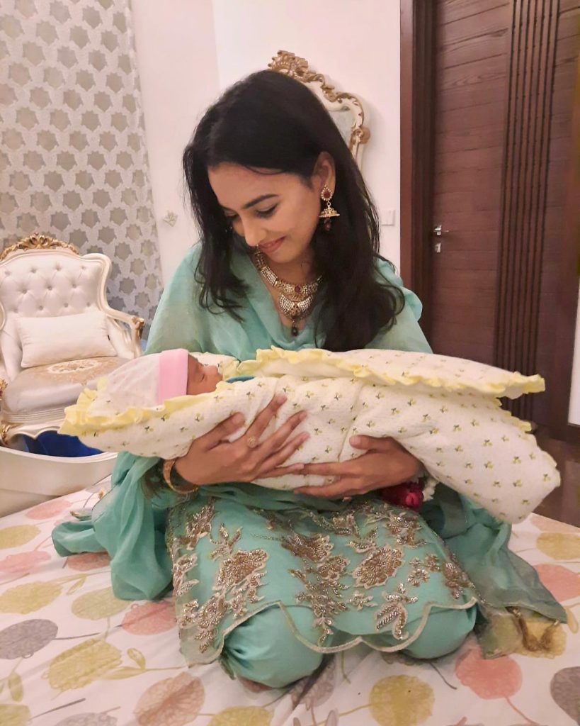 Kiran Tabeir’s Latest Adorable Clicks With Her Newly Born Daughter