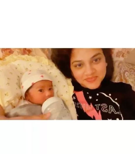 Kiran Tabeir’s Latest Adorable Clicks With Her Newly Born Daughter