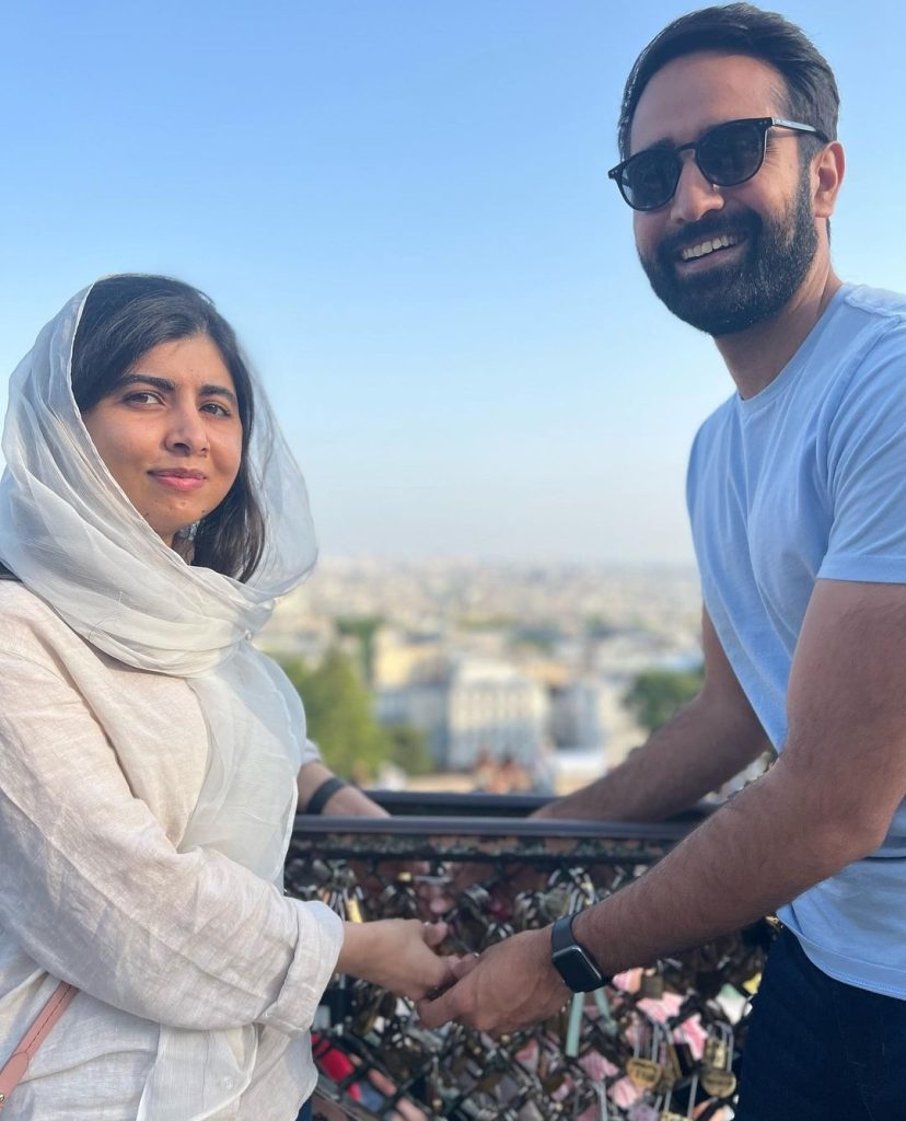 New Adorable Pictures of Malala Yousafzai With Her Husband