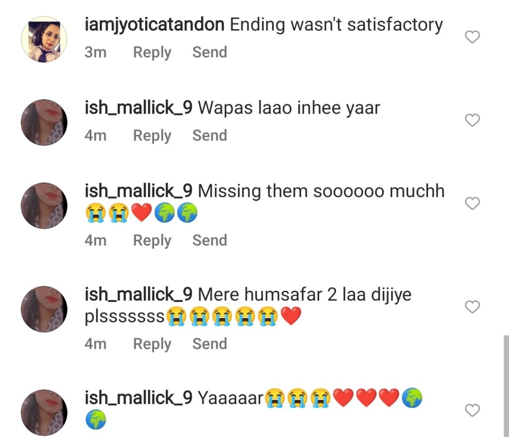 Mere Humsafar Last Episode Public Reaction