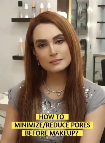 Nadia Hussain Shares Trick To Minimize Pores On Face