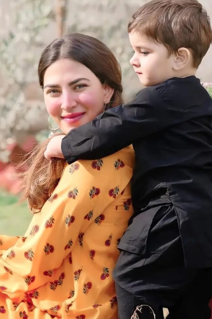 Hamza Ali Abbasi Recent Pictures With Naimal & Son