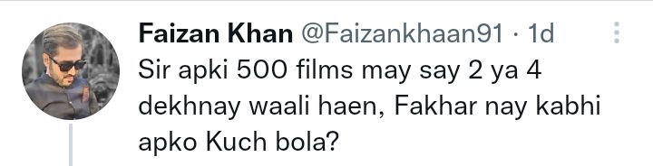 Shaan Shahid Gets Trolled After Criticizing Fakhar Zaman