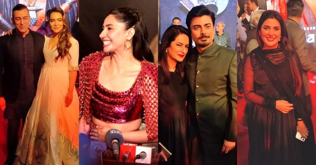 Pictures from The Legend of Maula Jatt Premiere