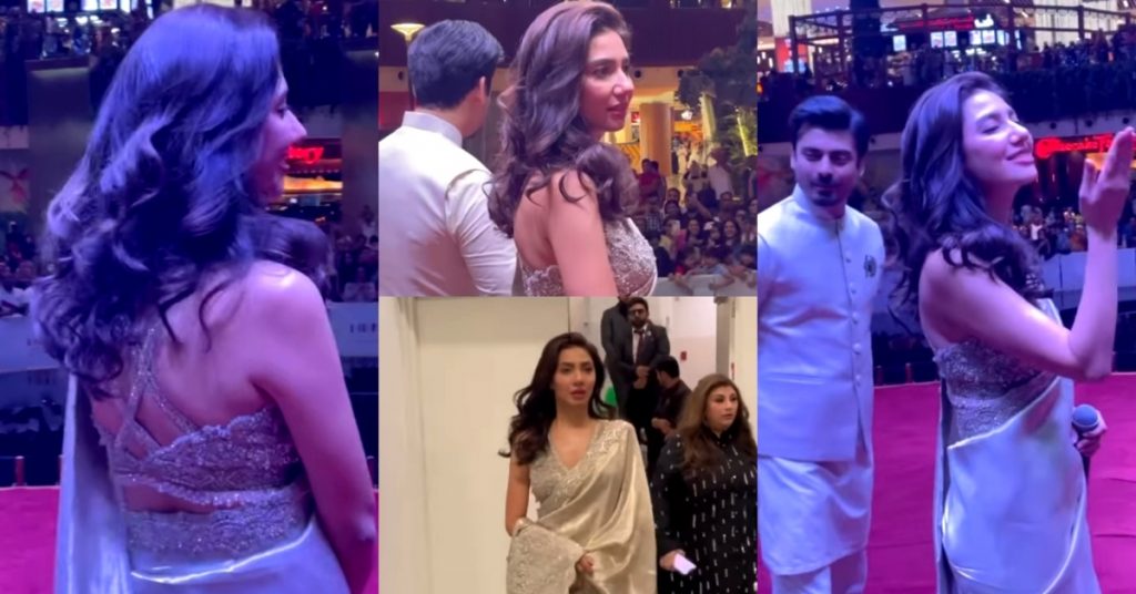 Mahira Khan Saree Look For Maula Jatt Doha Premiere Invites Heavy Criticism