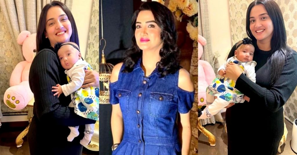 Kiran Tabeir Shares New Pictures with Daughter