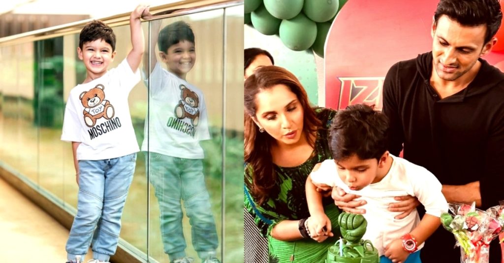 Shoaib Malik & Sania Mirza Wish Son on His Birthday