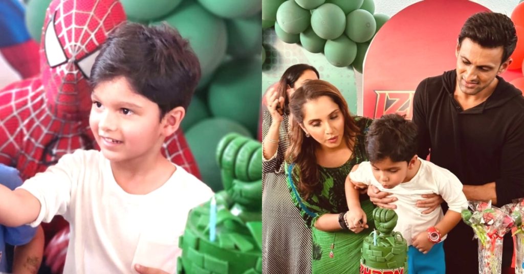 Shoaib Malik & Sania Mirza Wish Son on His Birthday