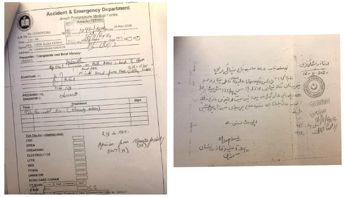 Syeda Aliza Provides Images To Court To Validate her Allegations