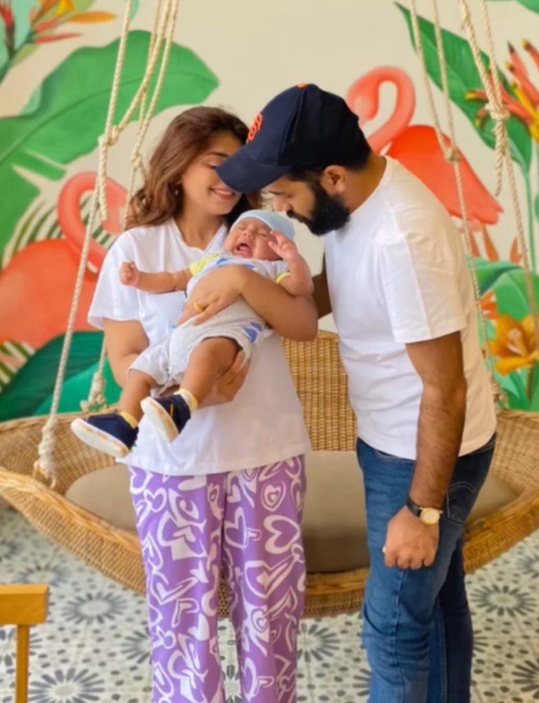 Anumta Qureshi Shares New Adorable Clicks With Son