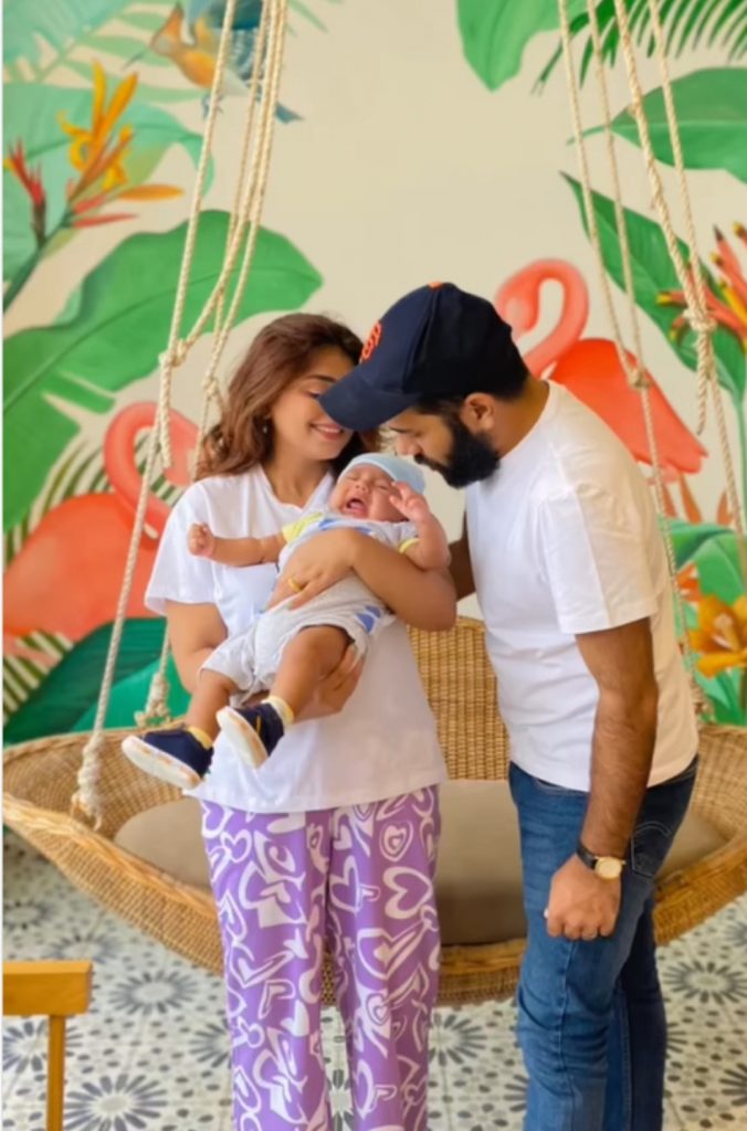 Anumta Qureshi Shares New Adorable Clicks With Son