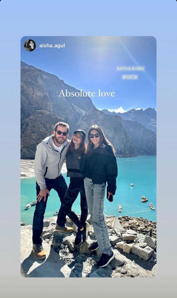 Ayesha Omar Shares Beautiful Pictures from Gilgit Baltistan