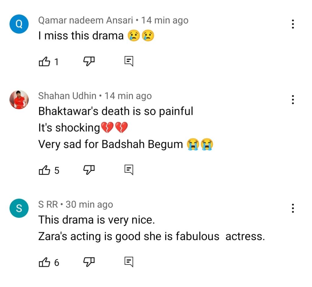 Badshah Begum Last Episode Public Reaction