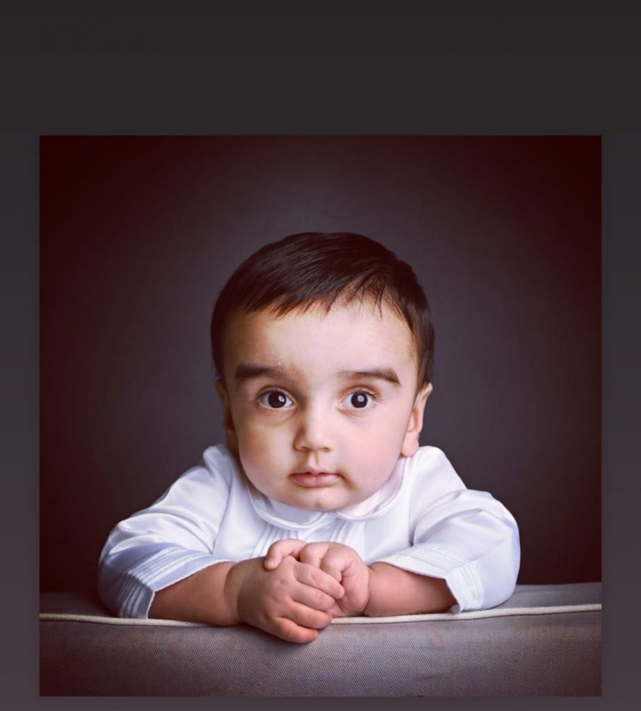 Bakhtawar Bhutto and Her Husband Wish Son on First Birthday